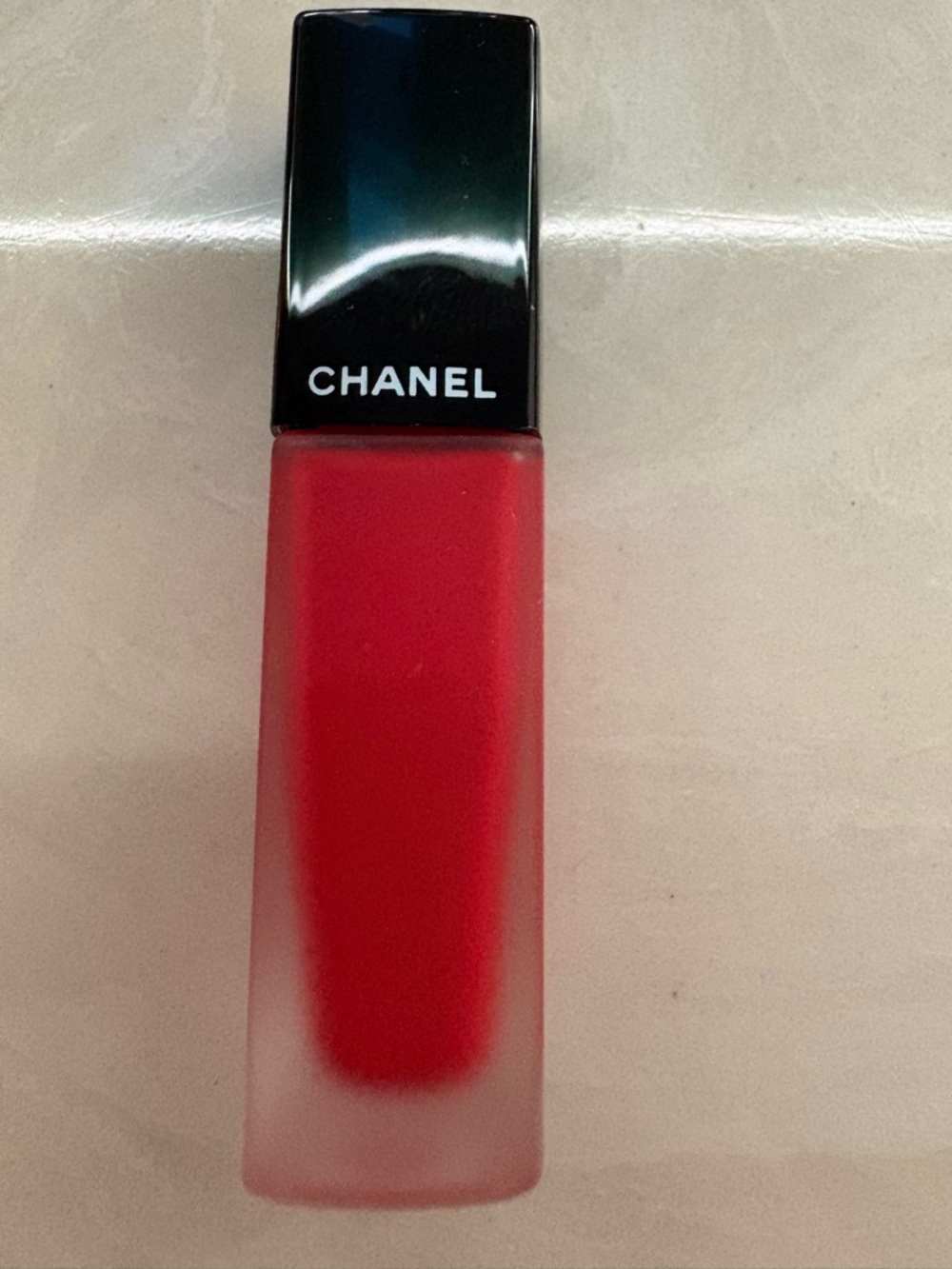 CHANEL Red Liquid Lipstick - Classic Crimson